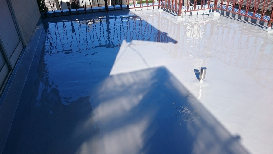 ウレタン塗布完了