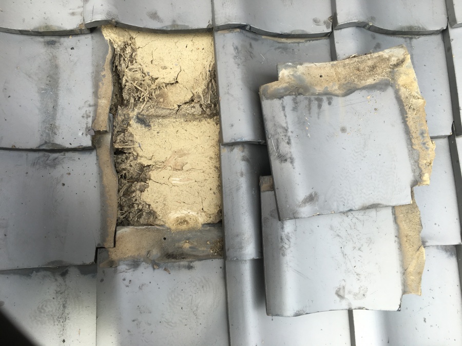 瓦屋根の下地材