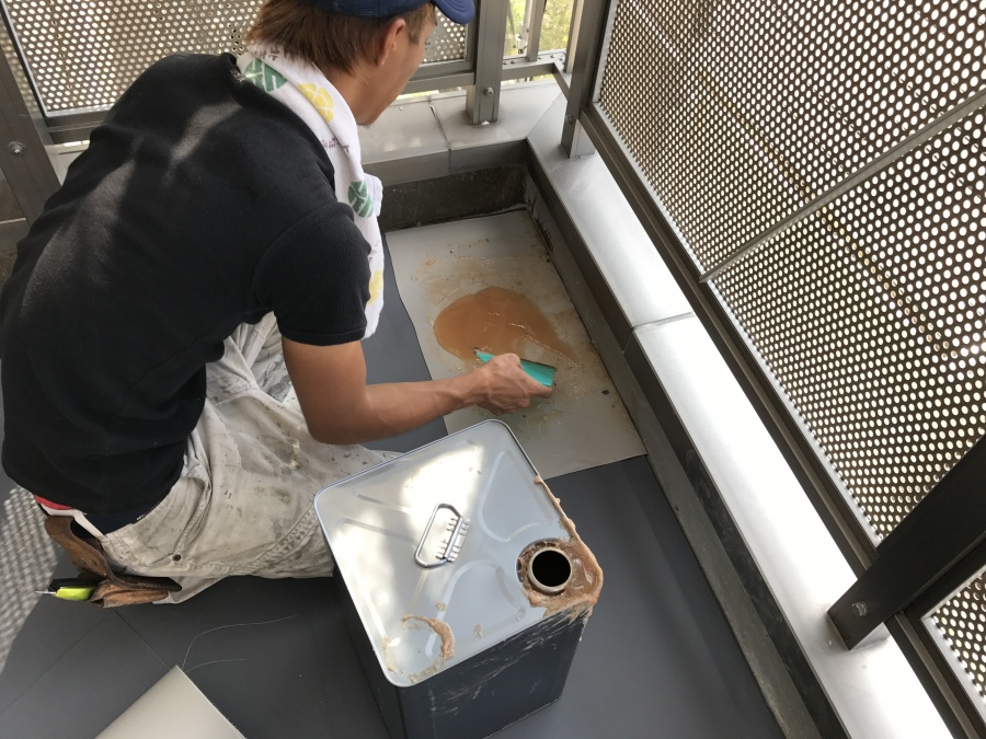 塩ビシート施工