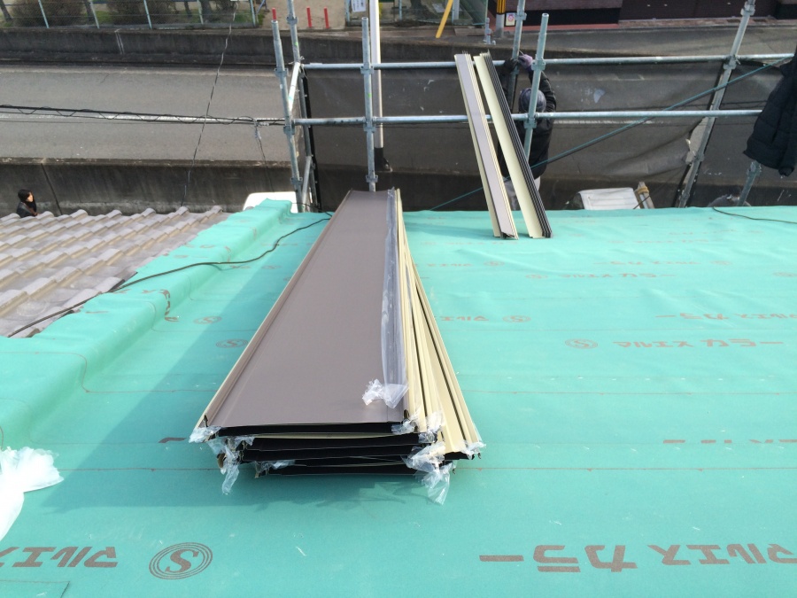 ガルバリウム鋼板の立平という屋根材