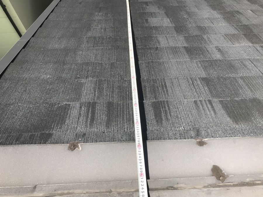 雨漏り個所の直上