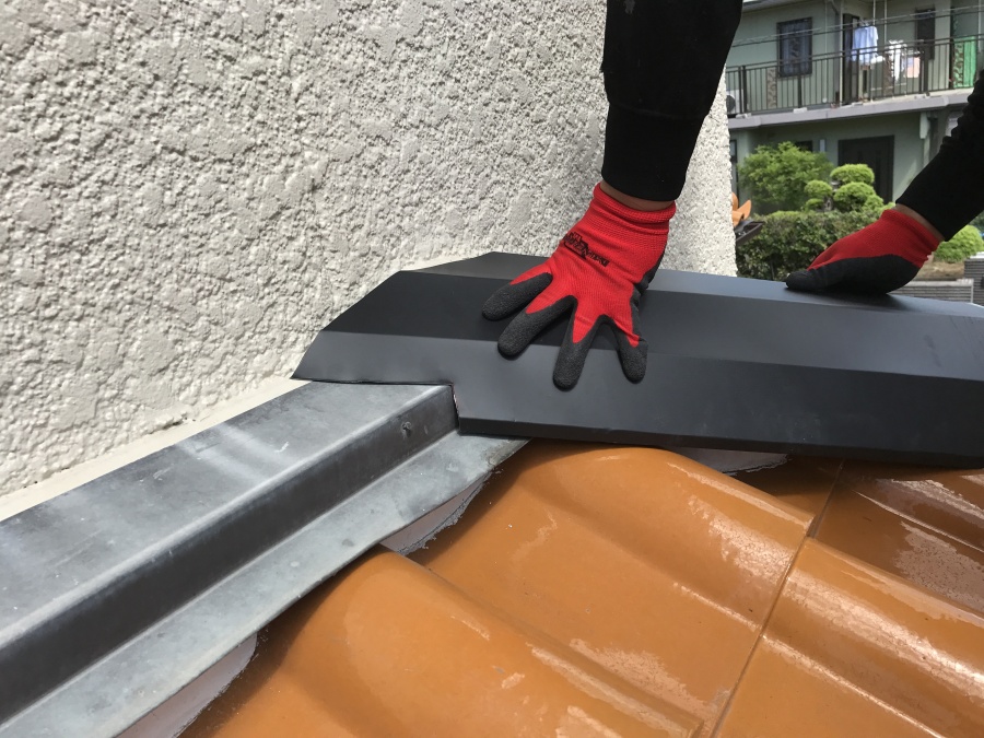 棟包み板金施工