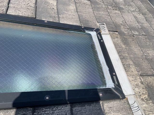 雨漏り修理前時の天窓