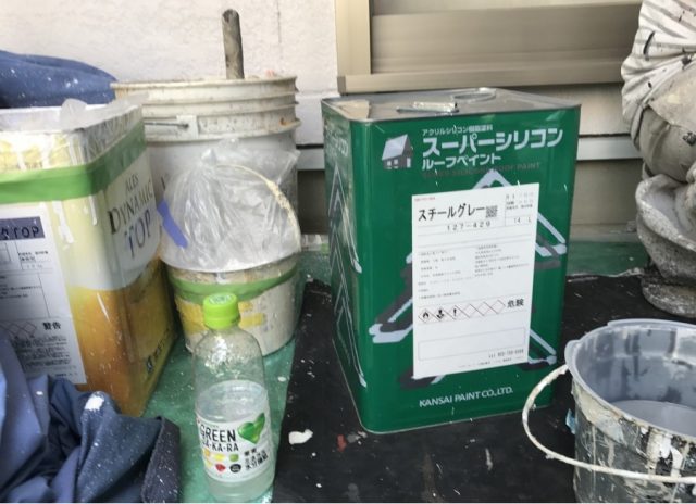 屋根塗装の塗料