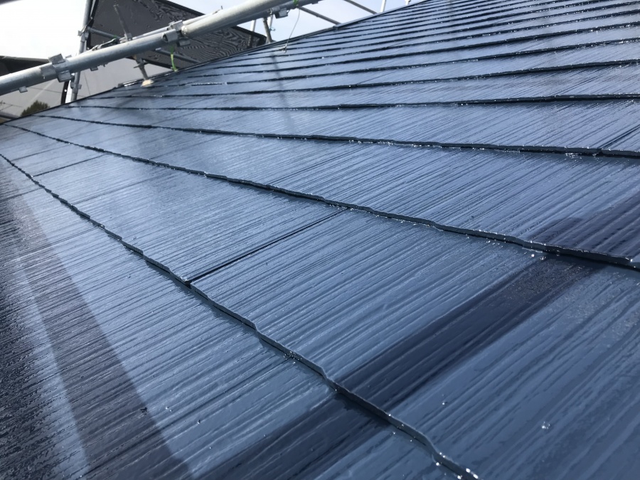 綺麗な上塗りの完成