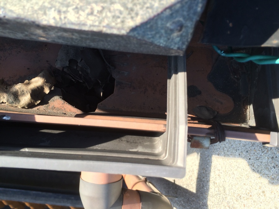 集水器のつまり