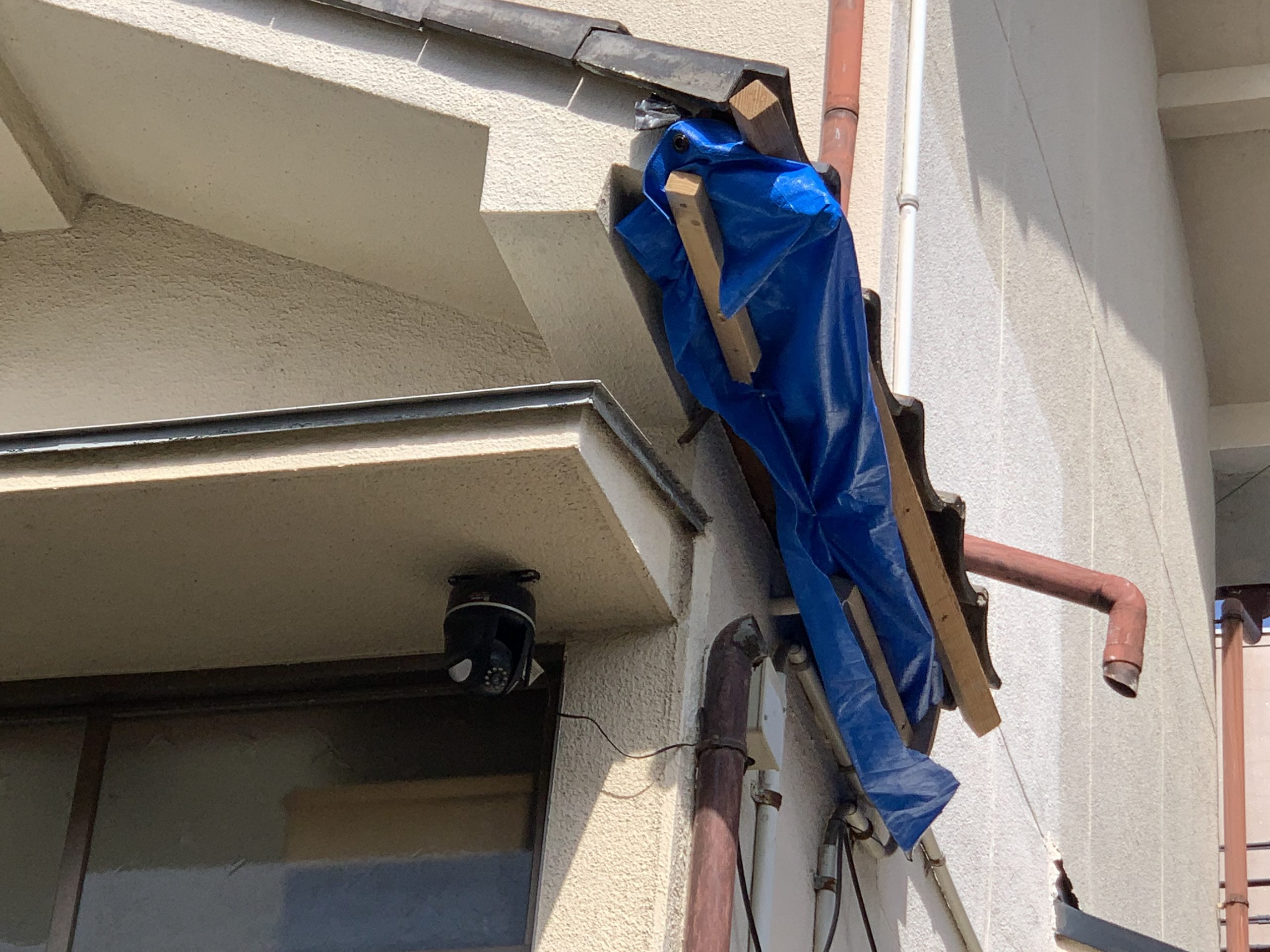 着工までの養生の様子