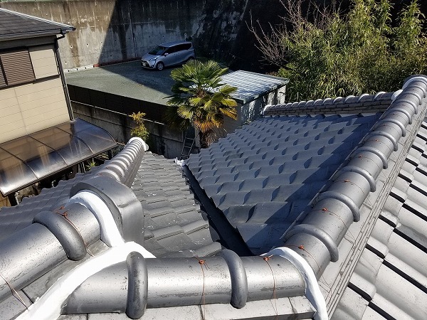 谷板金交換完了