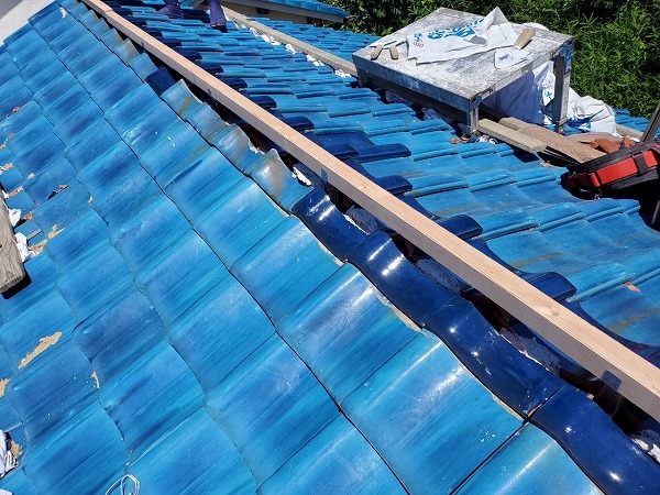 棟下地金物・垂木設置