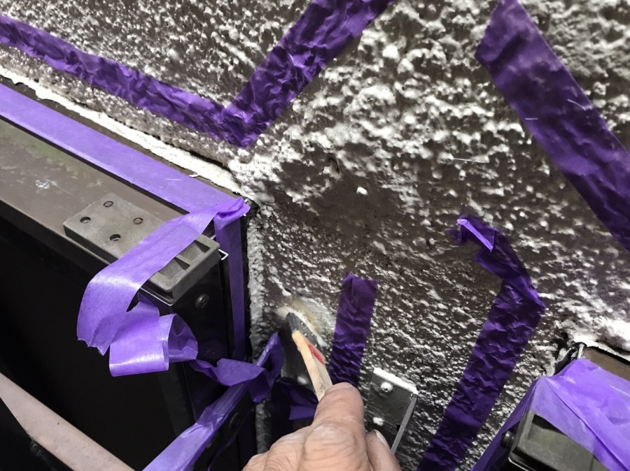 シーリング工事　プライマー