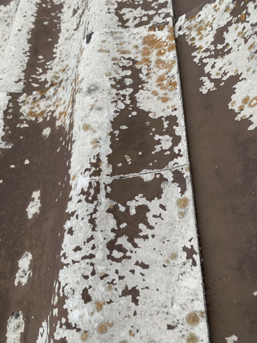 表面塗膜の剥がれかわらu