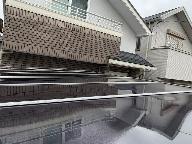 上からみたカーポート