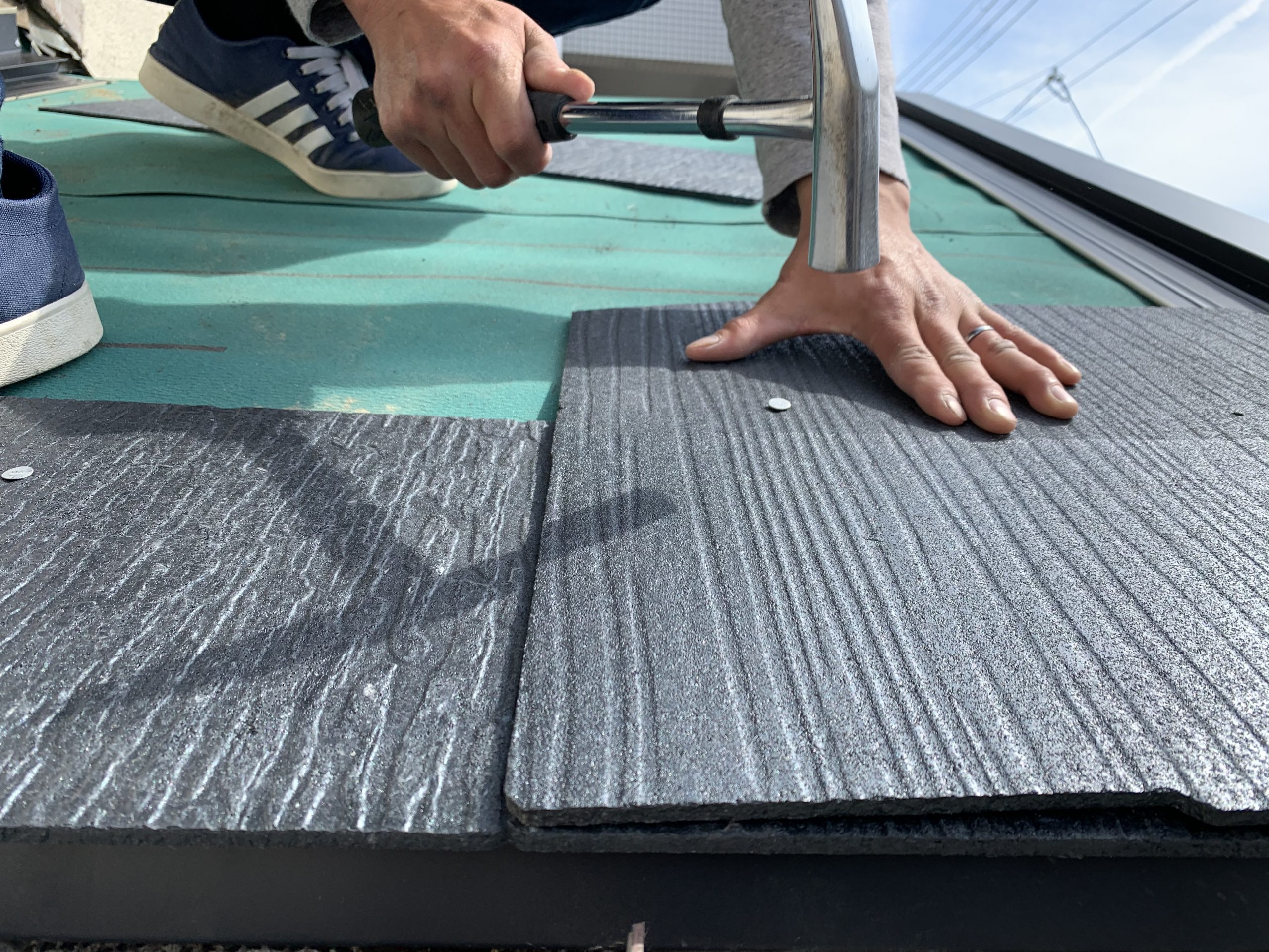 カラーベスト葺き