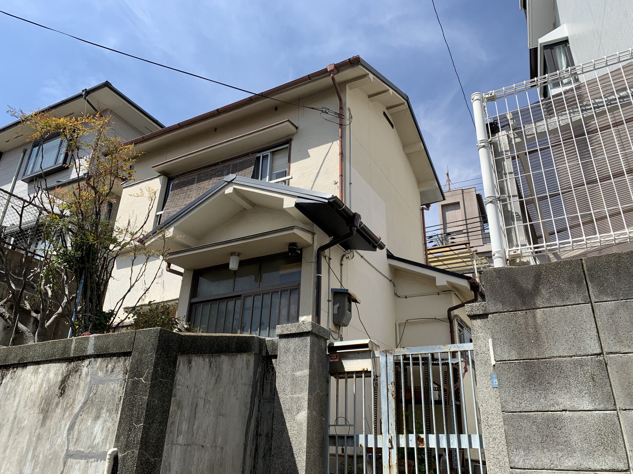 軒の出板金巻完成