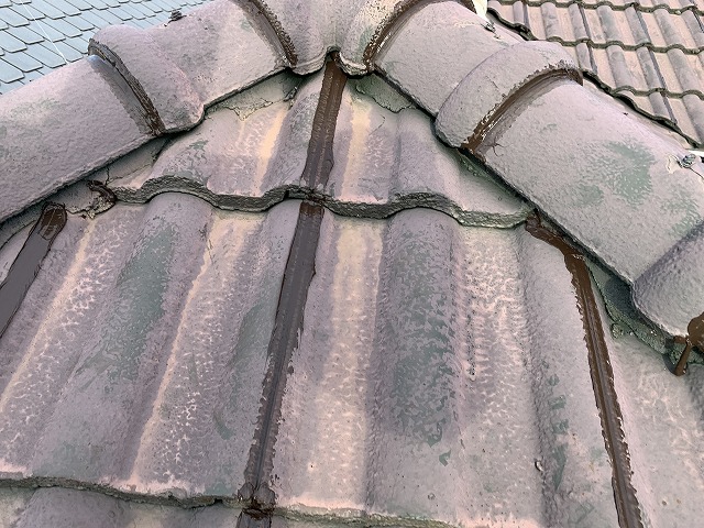 コーキングを打ち込む