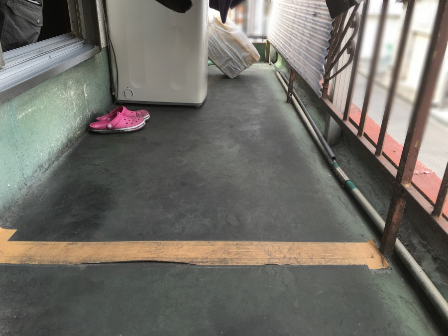 バルコニーの点検