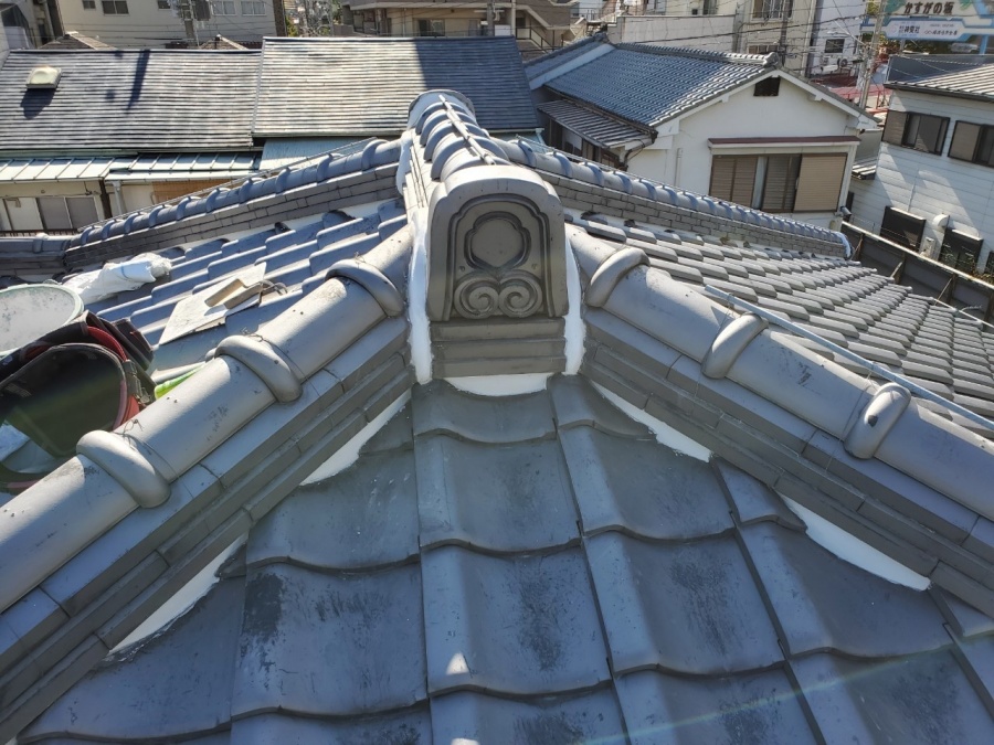 漆喰詰め替え完成