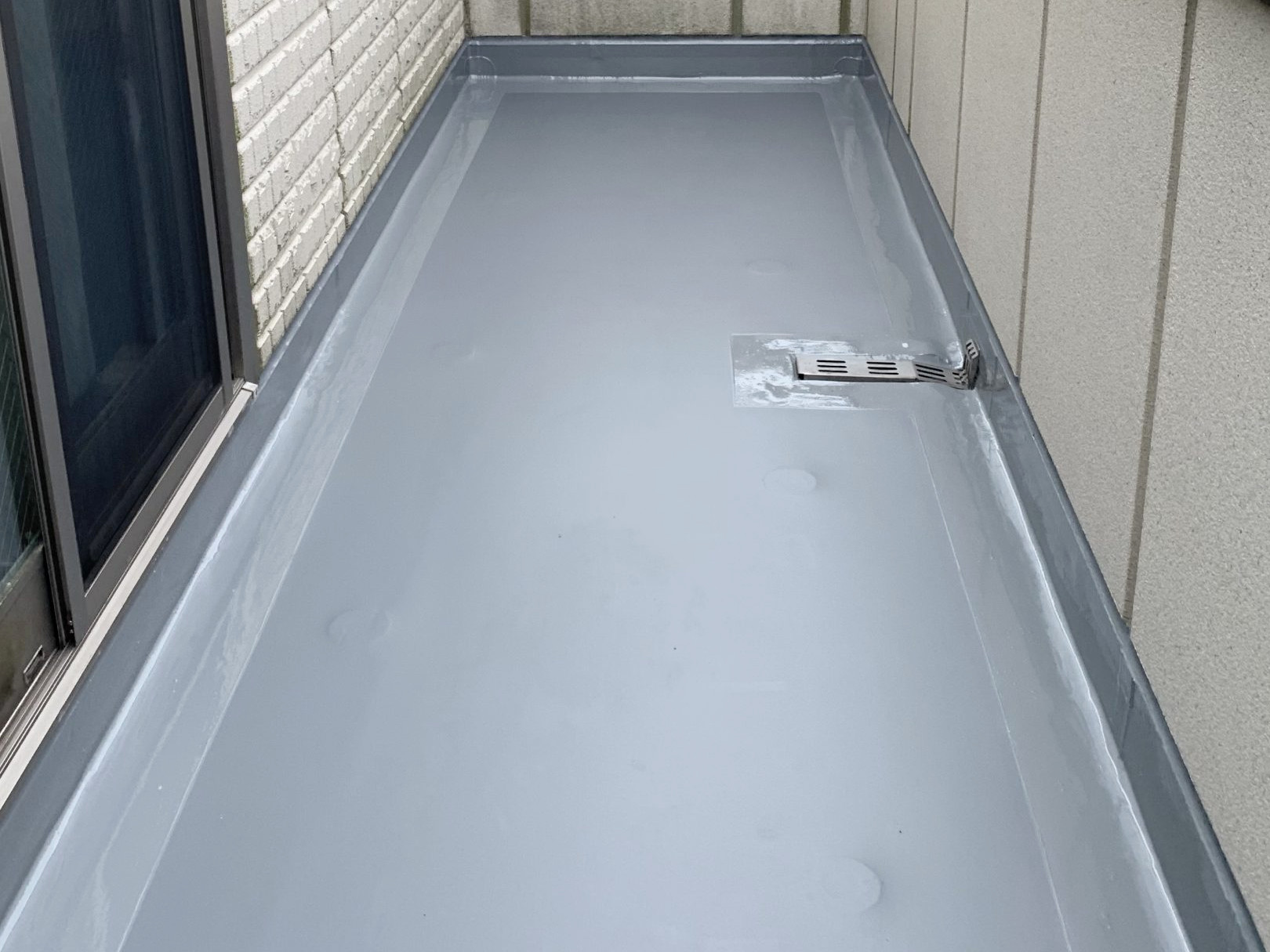 メンテナンス後の陸屋根