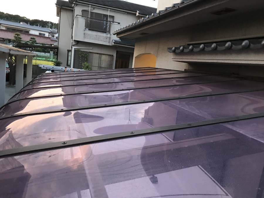 カーポート屋根工事前点検