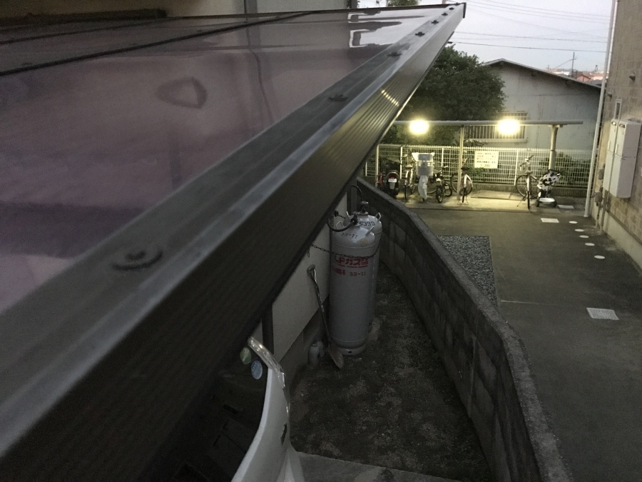 カーポート屋根工事前点検