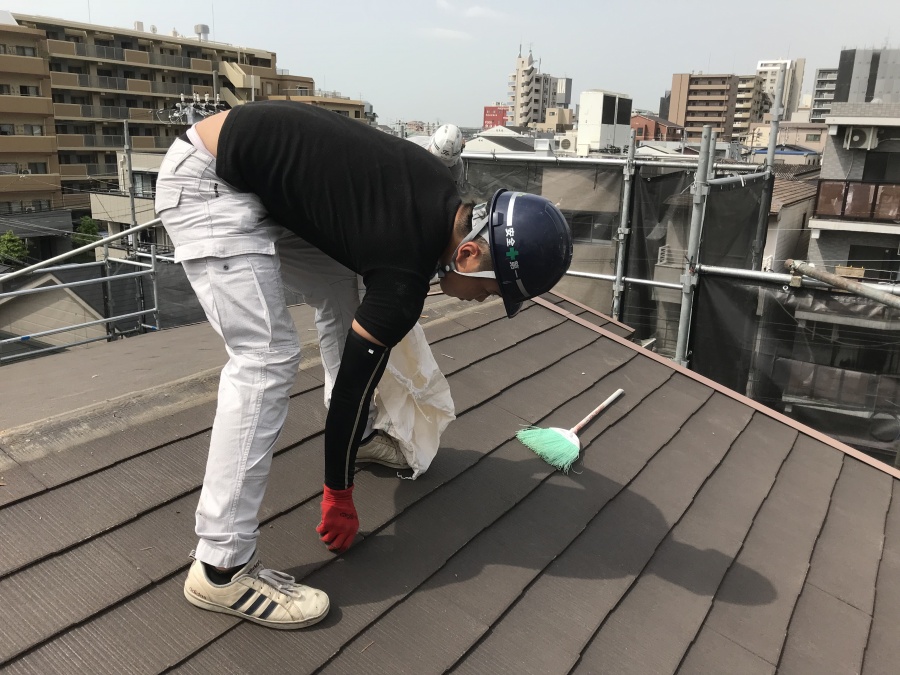 解体時のゴミの清掃