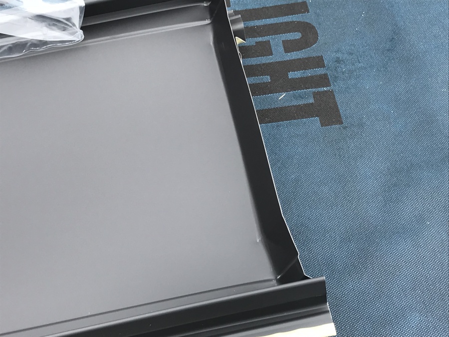 立平立ち上げ処理・水返しの作成