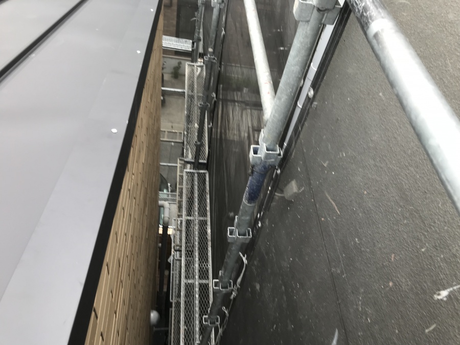 ケラバ水切り取付