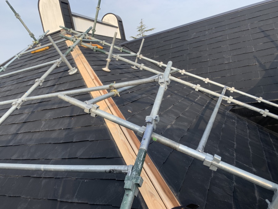 棟下地貫板の新設