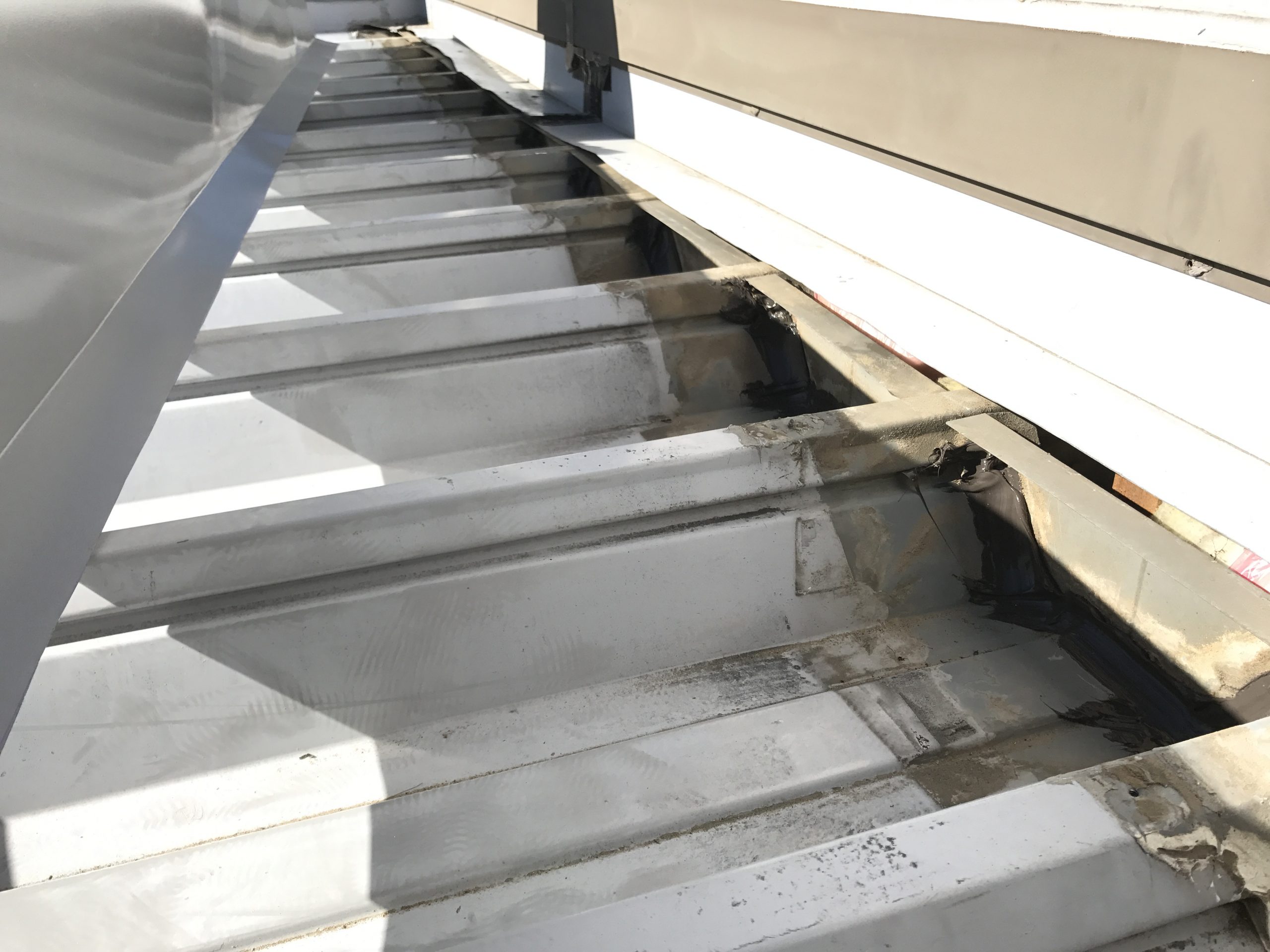 面戸コーキング完成