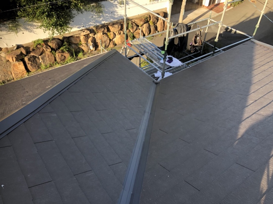 屋根リフォーム完成