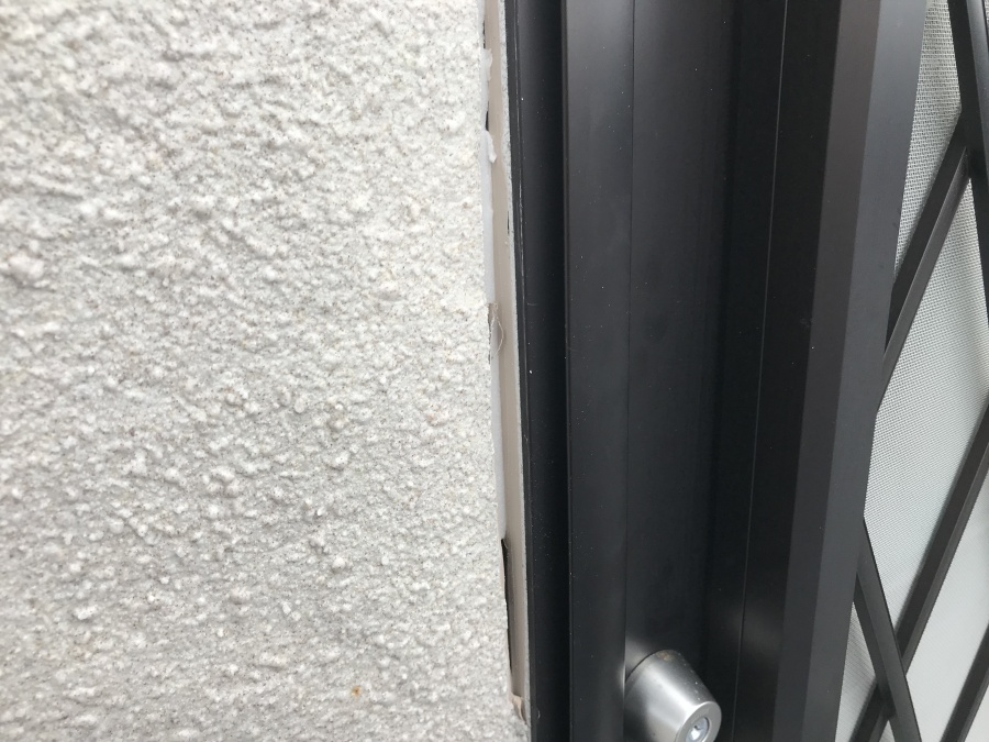 サッシ廻りの下地の状態