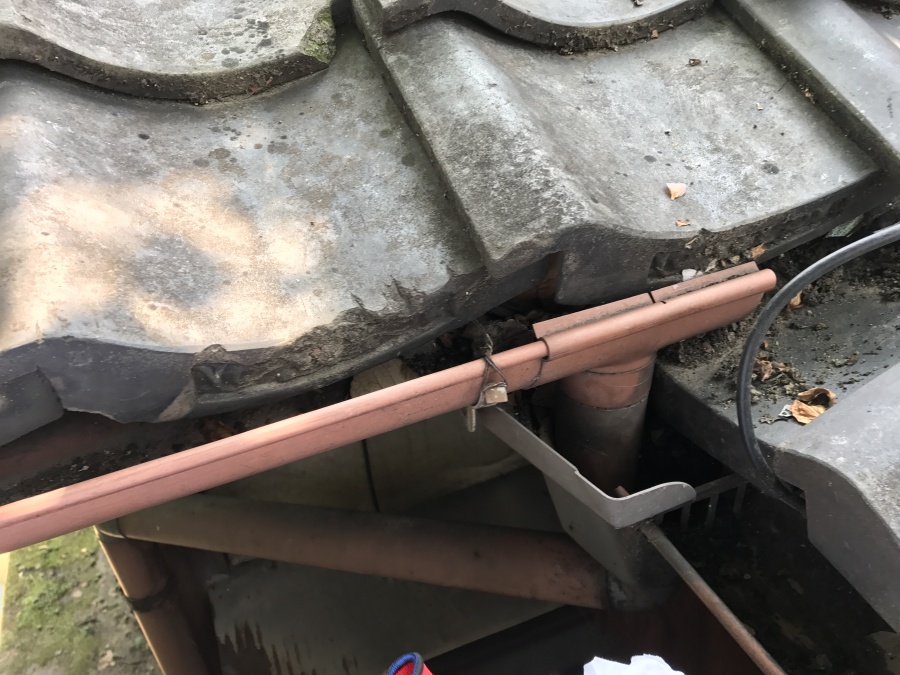 取り除き、排水能力を復活させました！