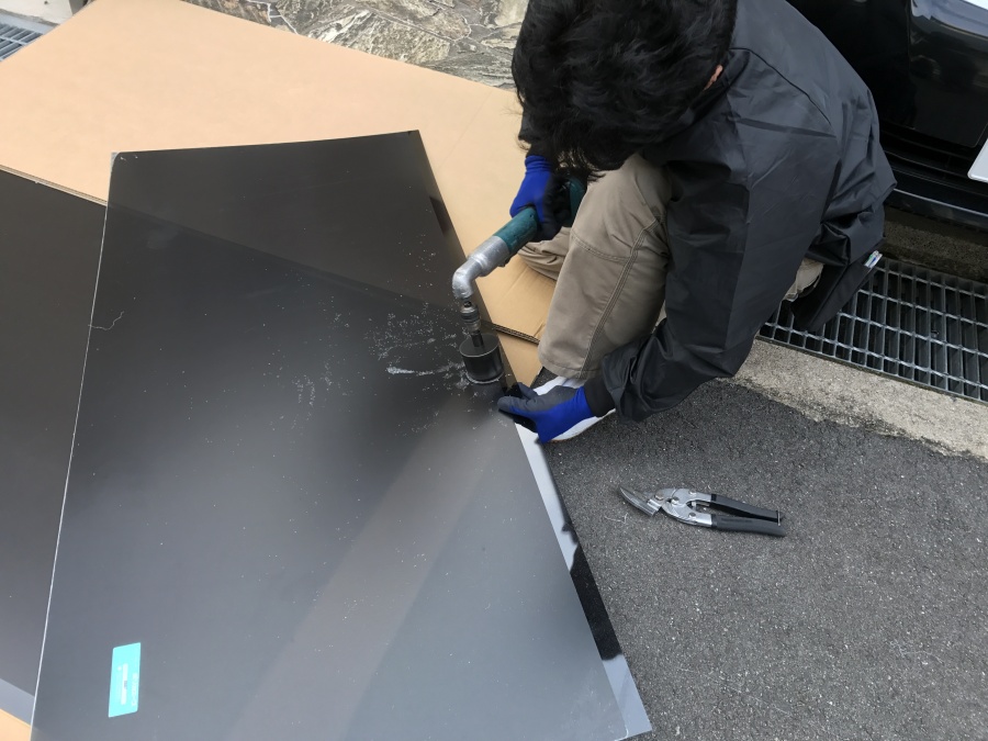 ベランダテラス工事施工