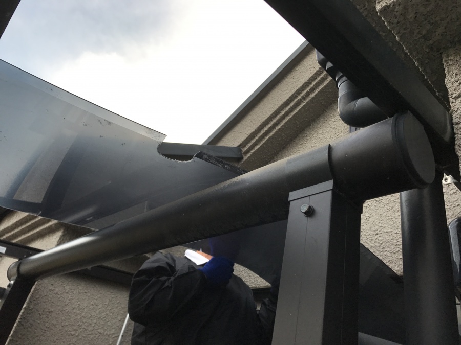 ベランダテラス工事施工