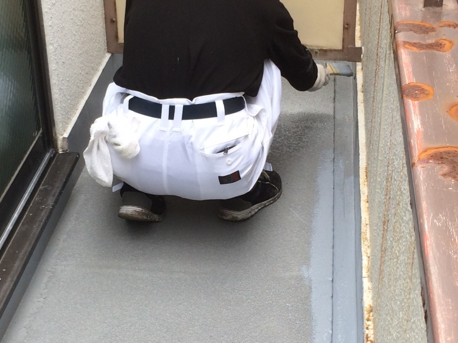 立上り　ウレタン再塗布