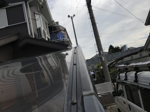 パネル押さえ材のタイプの確認