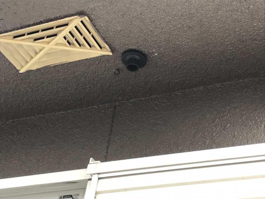 シェードのついていた跡