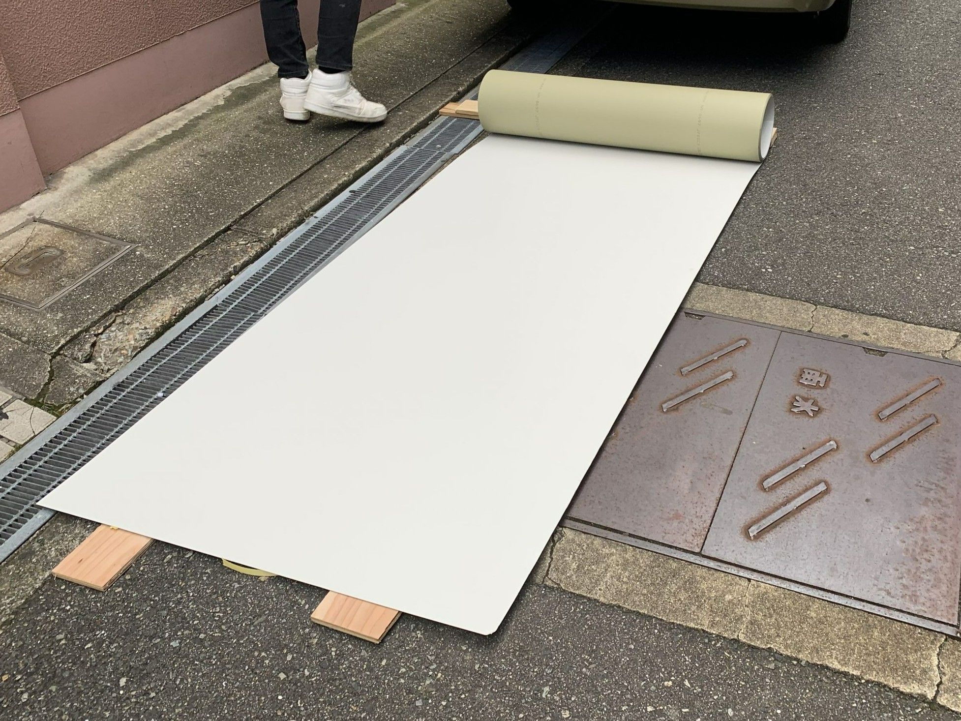 ガルバリウム鋼板平板