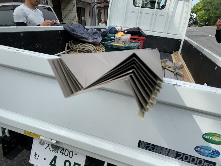 新設する土台水切