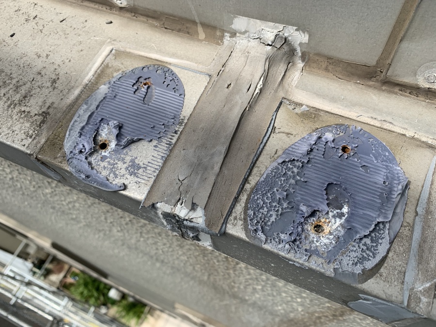 雨音軽減装置撤去