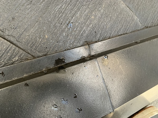 棟のビス増し打ち