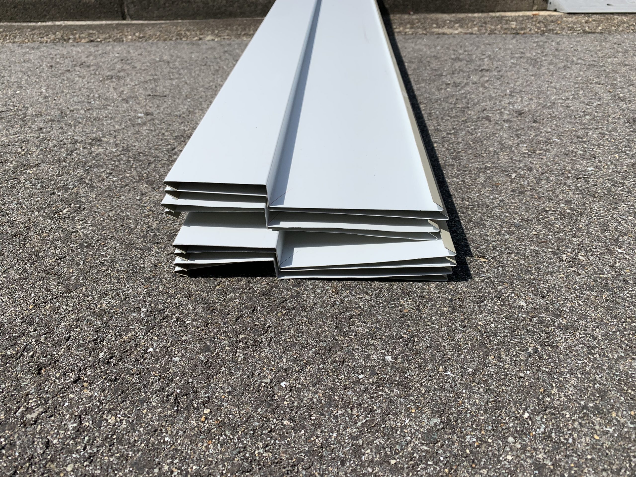 SGL鋼板で作った破風板金