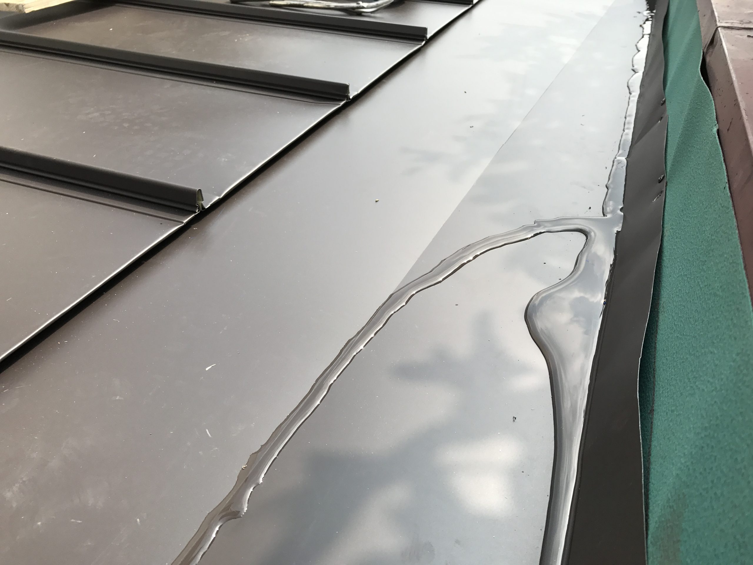 きちんと水下に水が集まり排出されます