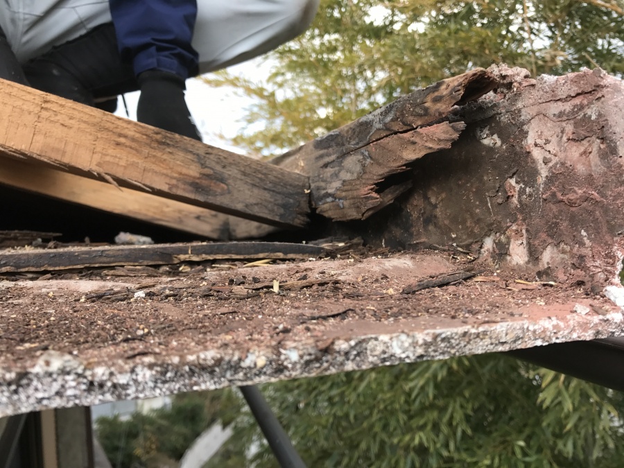 下地の腐食、損失
