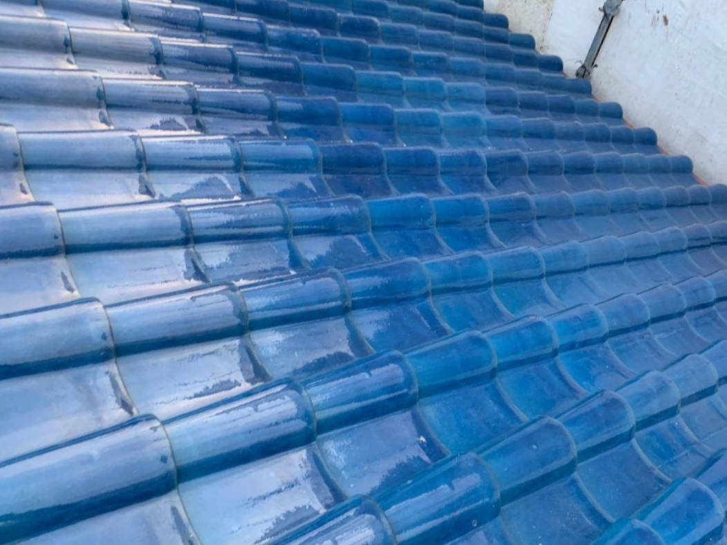 葺き替え後の瓦屋根