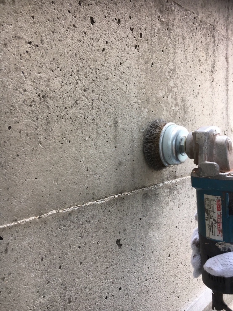 コンクリート面ケレン