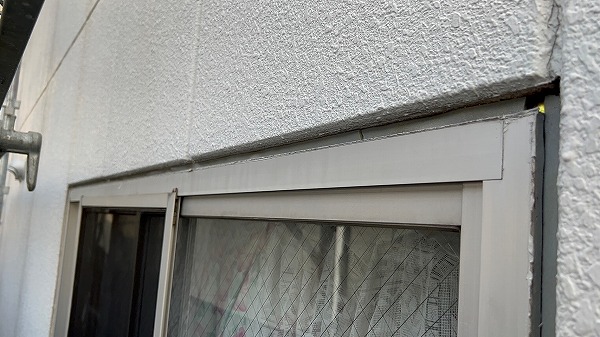サッシ廻りシール撤去後