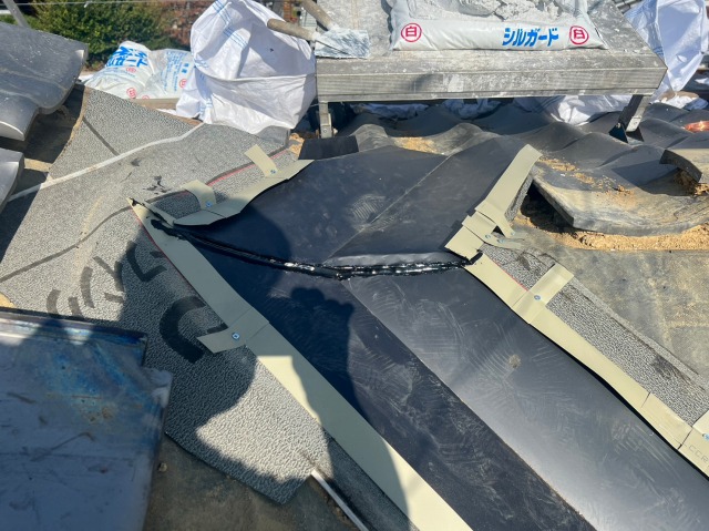 ジョイント部分シール納め