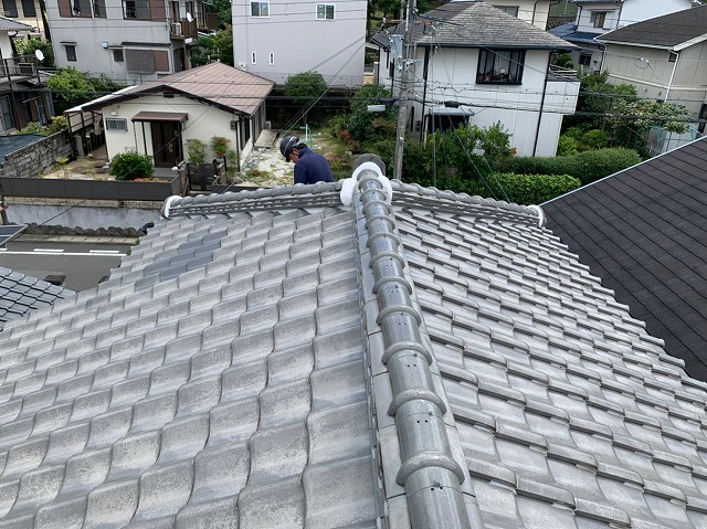 屋根全体写真寄棟