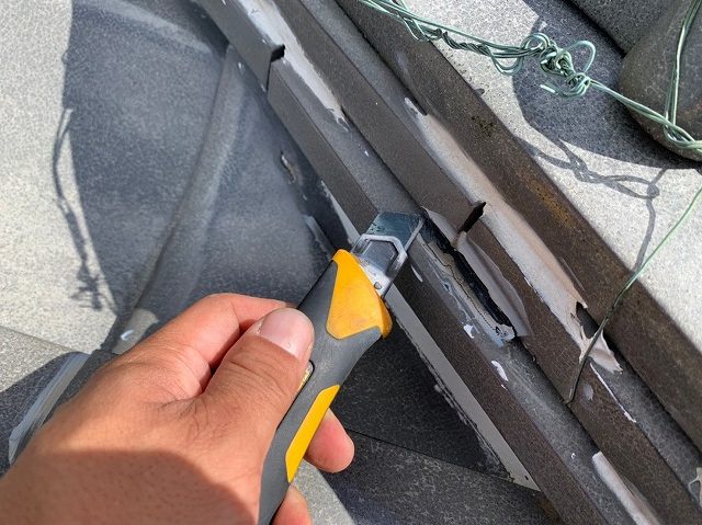 劣化コーキング撤去